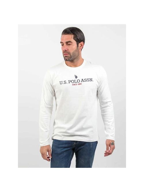 T-SHIRT M.LUNGA U.S. POLO ASSN | 66772 52956/101